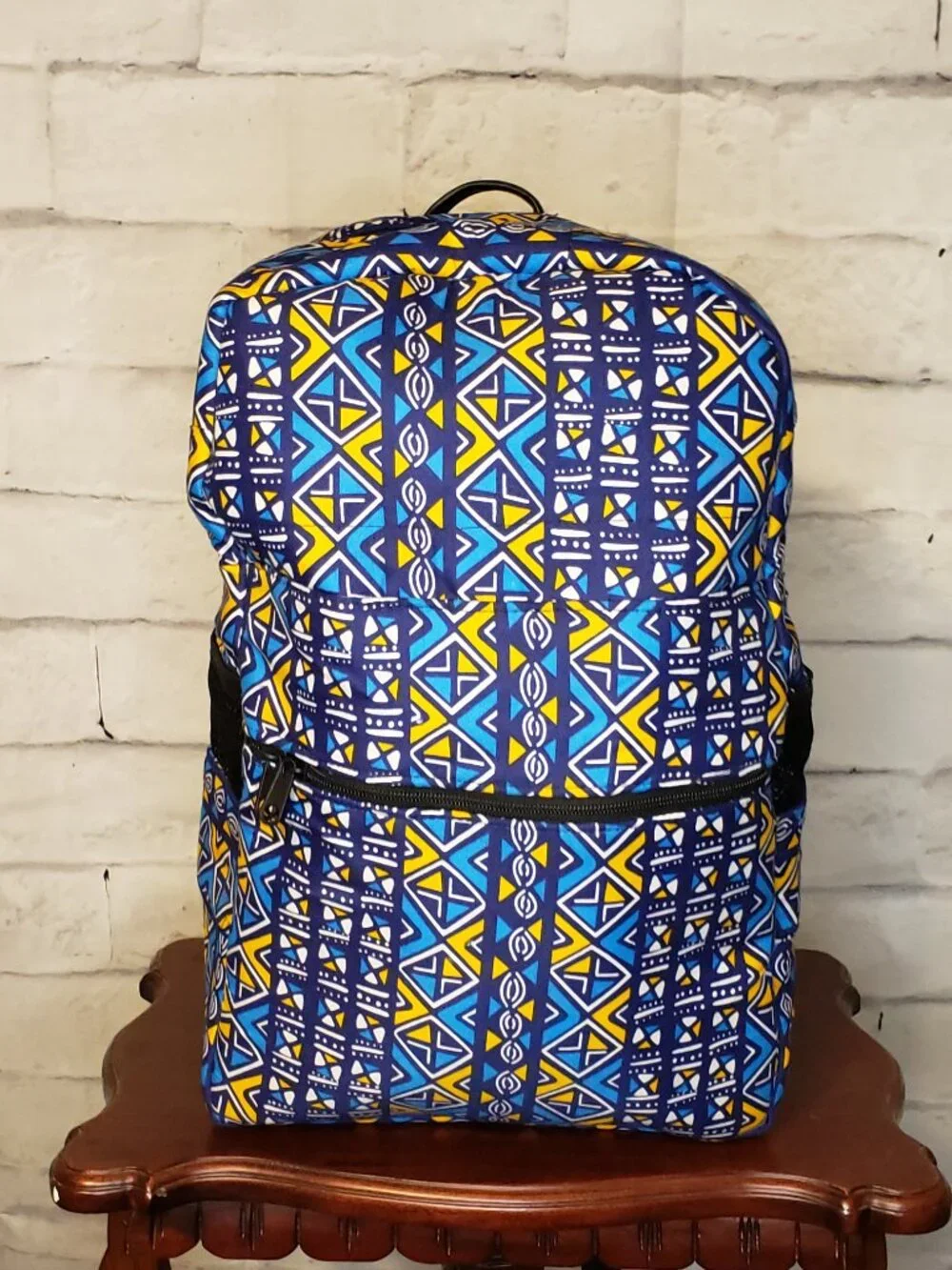 African Ankara Style Backpacks